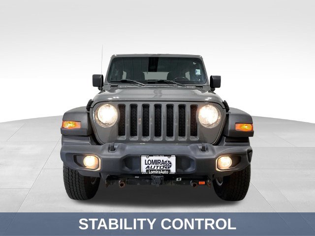 Used 2020 Jeep Wrangler Unlimited Sport w/ Cold Weather Group AWD/4WD image 3