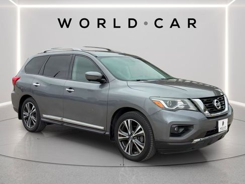 Used 2017 Nissan Pathfinder Platinum w/ Family Entertainment Package image 1
