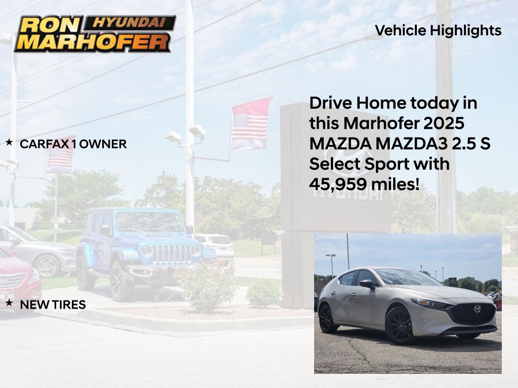 Used 2025 MAZDA MAZDA3 s Sport FWD image 14