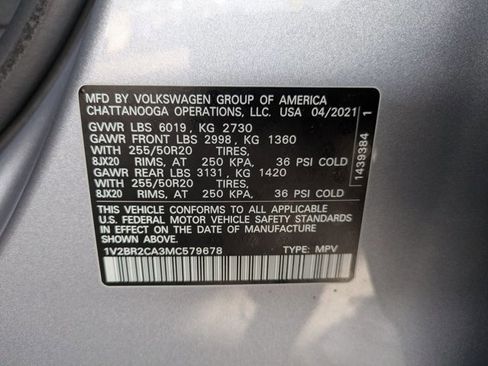 Used 2021 Volkswagen Atlas SEL image 25