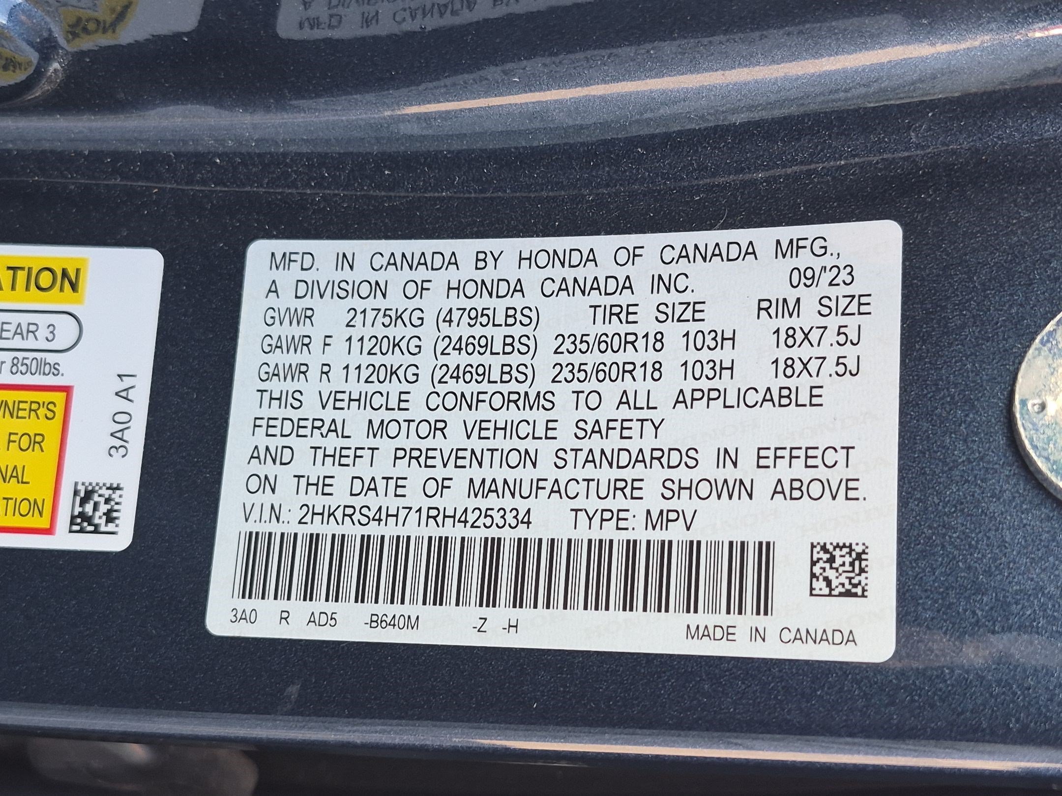 Certified 2024 Honda CR-V EX-L image 34