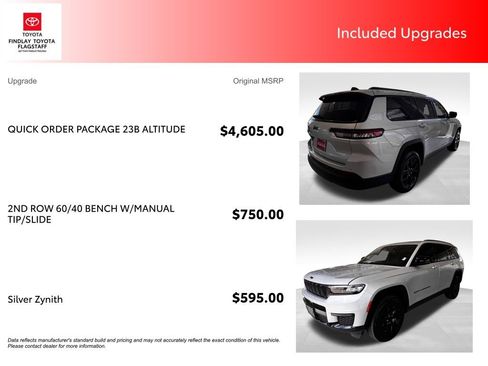 Used 2024 Jeep Grand Cherokee L Laredo AWD/4WD image 5