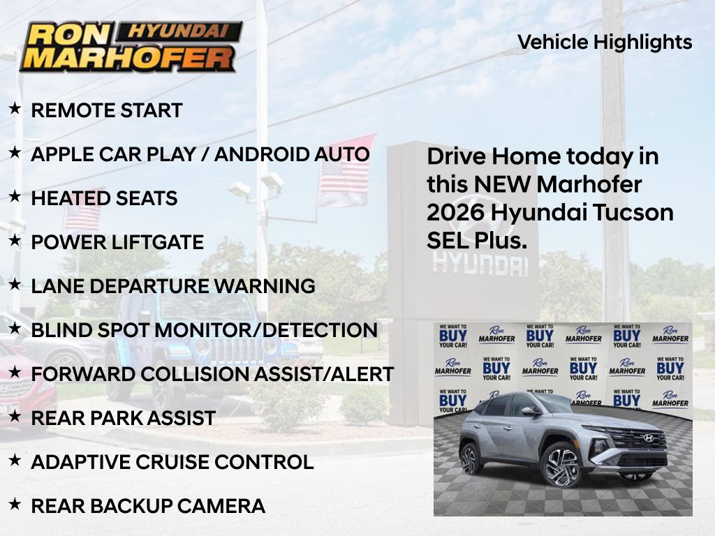 New 2026 Hyundai Tucson SEL Plus AWD/4WD image 15