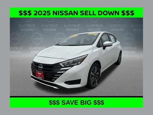 New 2025 Nissan Versa SV w/ Trunk Package image 1