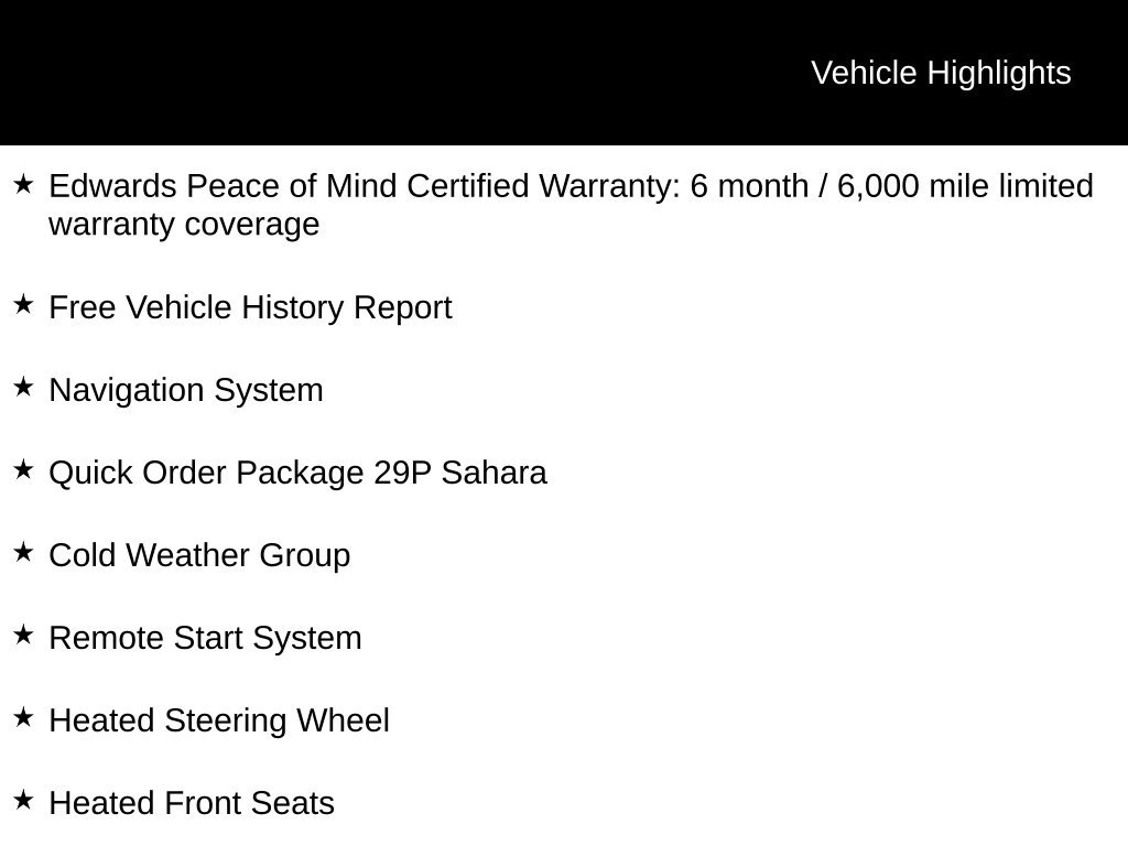 Used 2023 Jeep Wrangler Unlimited Sahara w/ Cold Weather Group AWD/4WD image 5