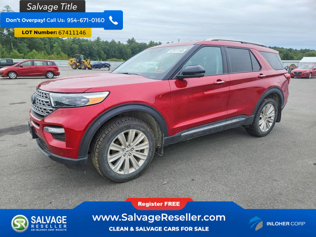 Used 2022 Ford Explorer Limited w/ Limited Technology Package AWD/4WD image 1