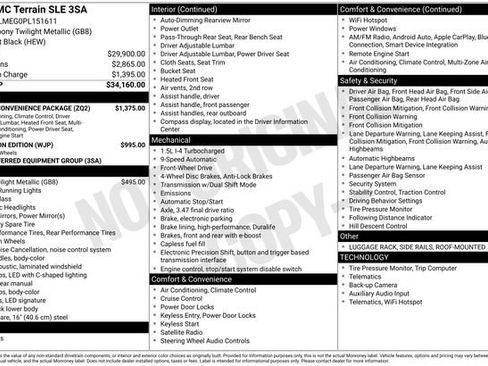 Certified 2023 GMC Terrain SLE w/ Driver Convenience Package image 6