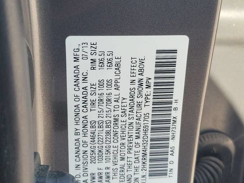 Used 2013 Honda CR-V LX image 33