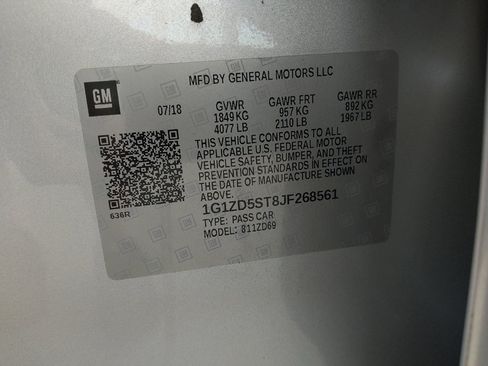 Used 2018 Chevrolet Malibu LT FWD image 33