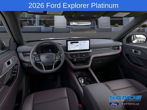 New 2026 Ford Explorer Platinum w/ LUX Leather Package AWD/4WD image 9