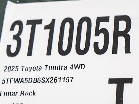 Used 2025 Toyota Tundra Limited w/ Nightshade Package AWD/4WD image 33
