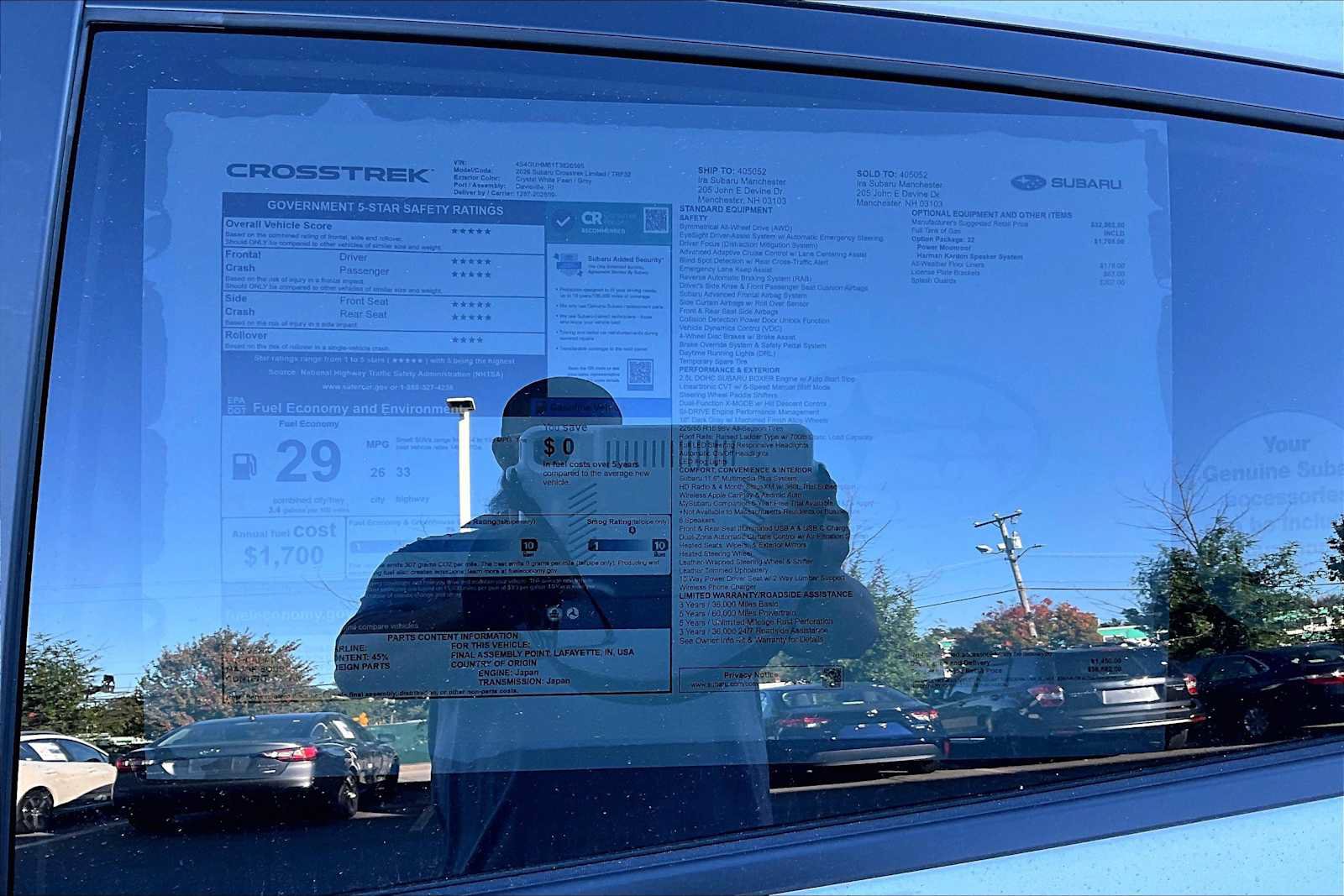 New 2026 Subaru Crosstrek 2.5i Limited AWD/4WD image 18