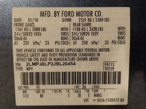 Used 2018 Lincoln MKX Reserve FWD image 33
