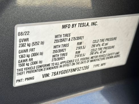 Used 2022 Tesla Model Y Performance AWD/4WD image 28