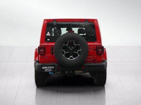 Used 2021 Jeep Wrangler Unlimited Rubicon 4xe w/ Steel Bumper Group AWD/4WD image 6