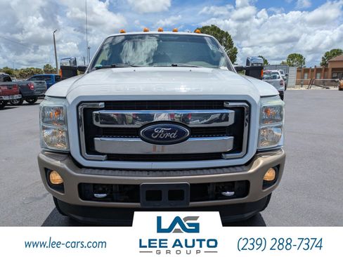 Used 2014 Ford F350 King Ranch w/ Snow Plow Prep Package AWD/4WD image 7