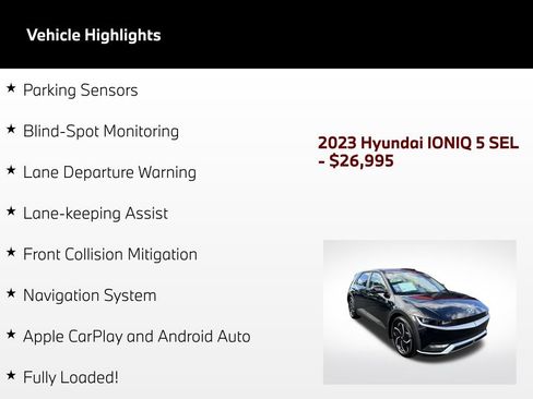 Used 2023 Hyundai Ioniq 5 SEL AWD/4WD image 67