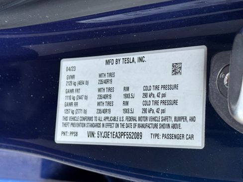 Used 2023 Tesla Model 3 Standard Range RWD image 47