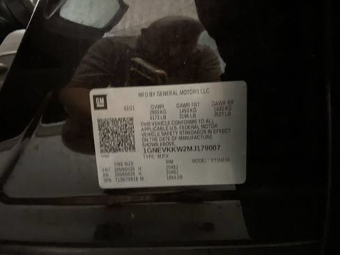 Used 2021 Chevrolet Traverse Premier w/ LPO, Floor Liner Package AWD/4WD image 29