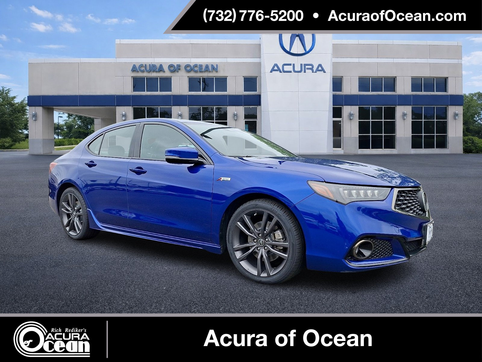 Certified 2020 Acura TLX w/ Technology & A-SPEC Package FWD image 1