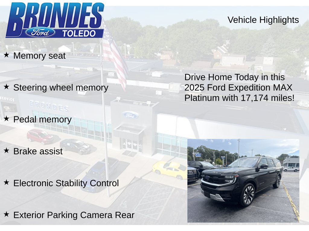 Used 2025 Ford Expedition Max Platinum w/ Driver's Package AWD/4WD image 16