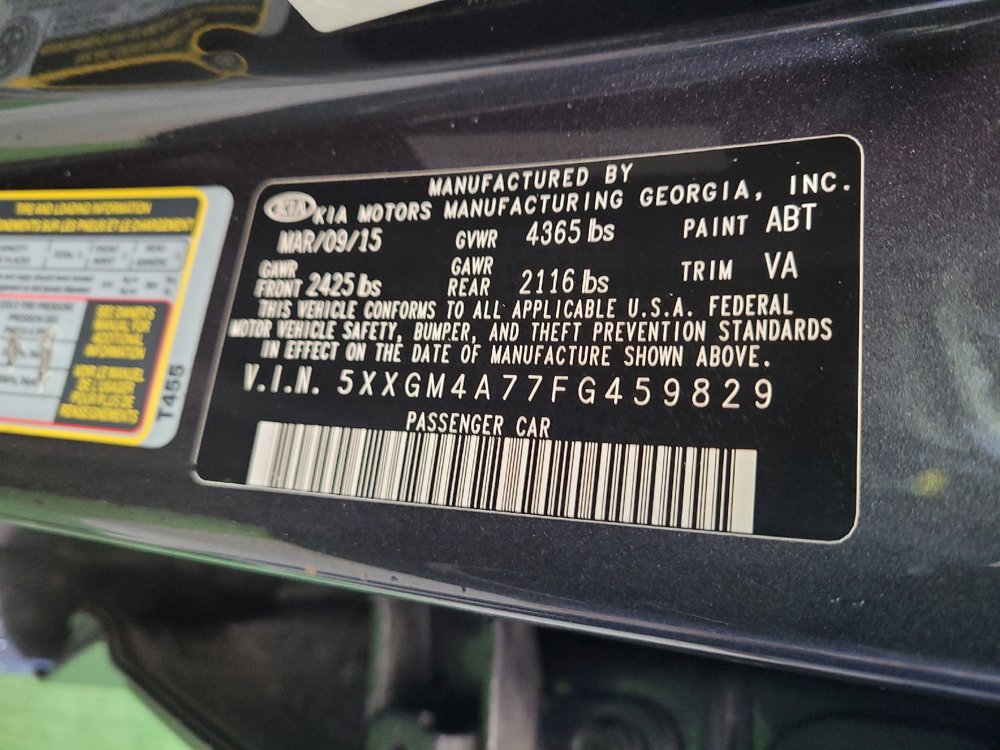 Used 2015 Kia Optima LX w/ Paint Protection Film Package FWD image 33