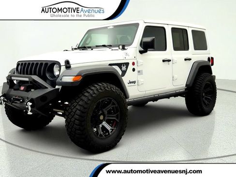 Used 2023 Jeep Wrangler Unlimited Sport w/ Sun And Sound Package AWD/4WD image 1