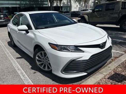 Used 2021 Toyota Camry LE FWD image 1