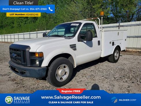 Used 2008 Ford F350 2WD Regular Cab Super Duty image 1
