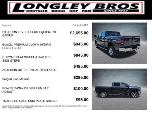 Used 2025 RAM 2500 Big Horn AWD/4WD image 6