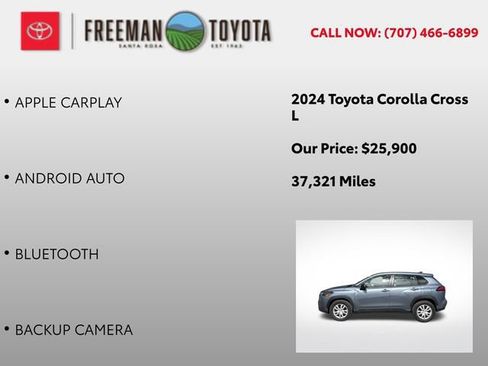Used 2024 Toyota Corolla Cross L FWD image 5