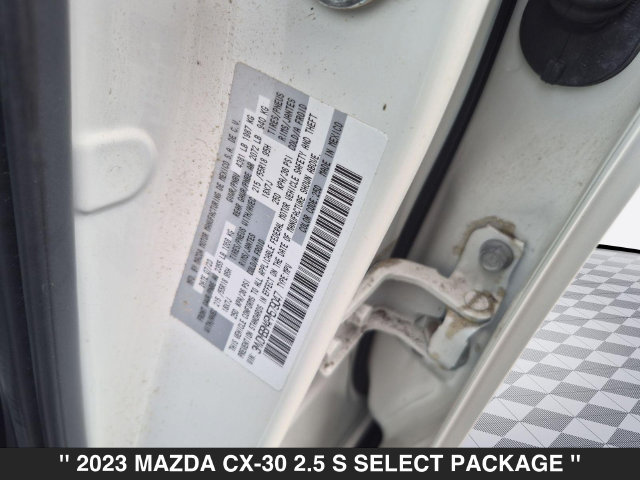 Certified 2023 MAZDA CX-30 AWD 2.5 S w/ Select Package image 34