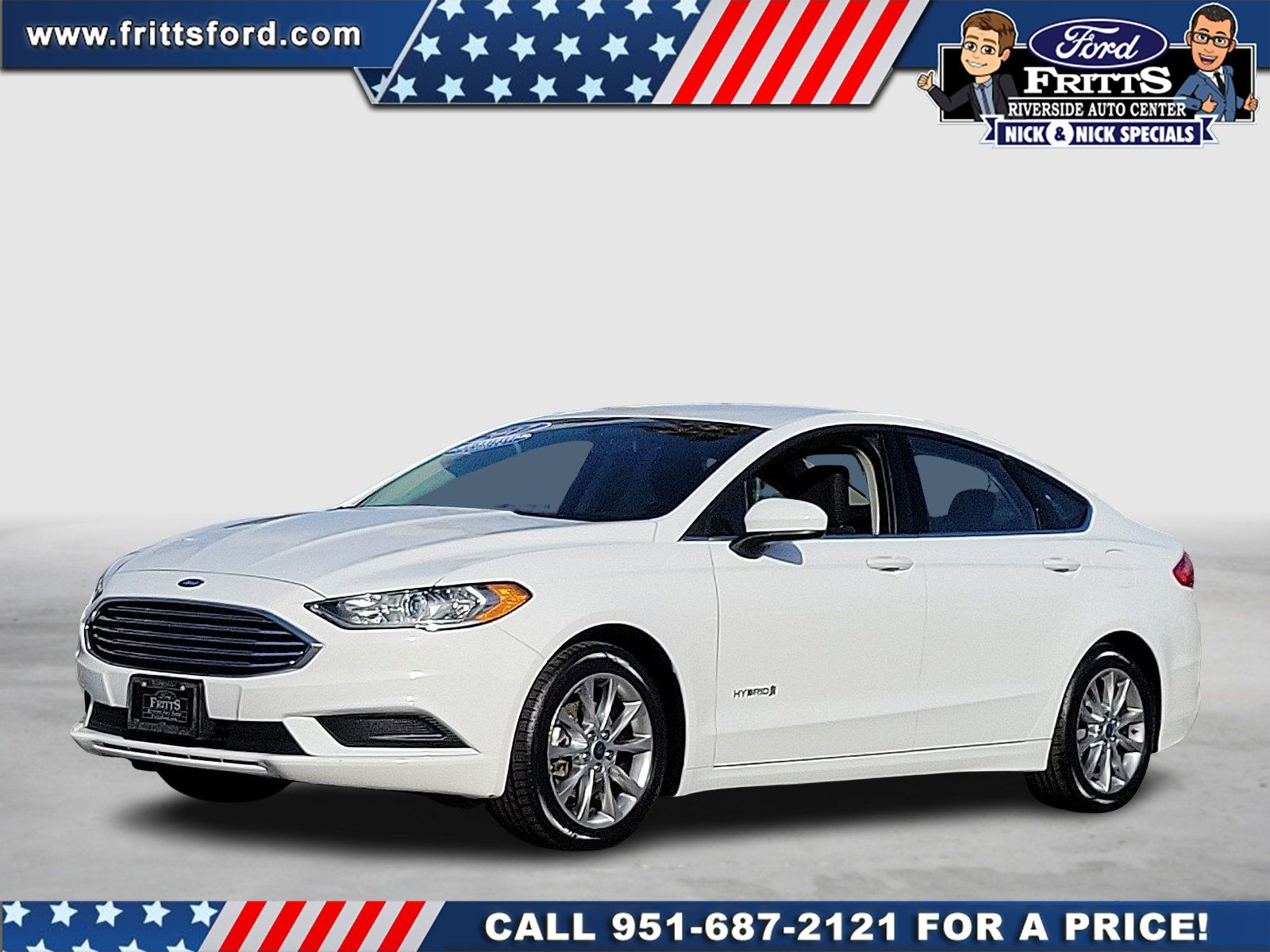 Certified 2017 Ford Fusion SE FWD image 1