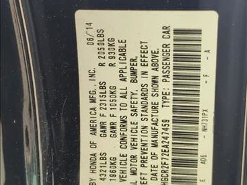 Used 2014 Honda Accord EX image 29