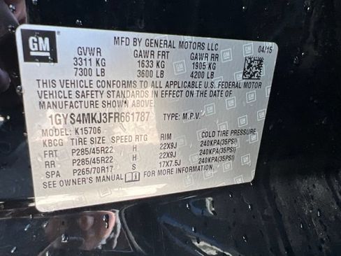 Used 2015 Cadillac Escalade Luxury AWD/4WD image 28