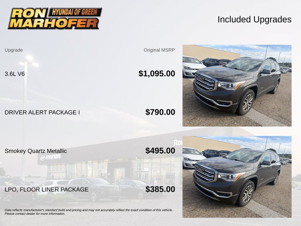 Used 2019 GMC Acadia SLE w/ Driver Alert Package I AWD/4WD image 6