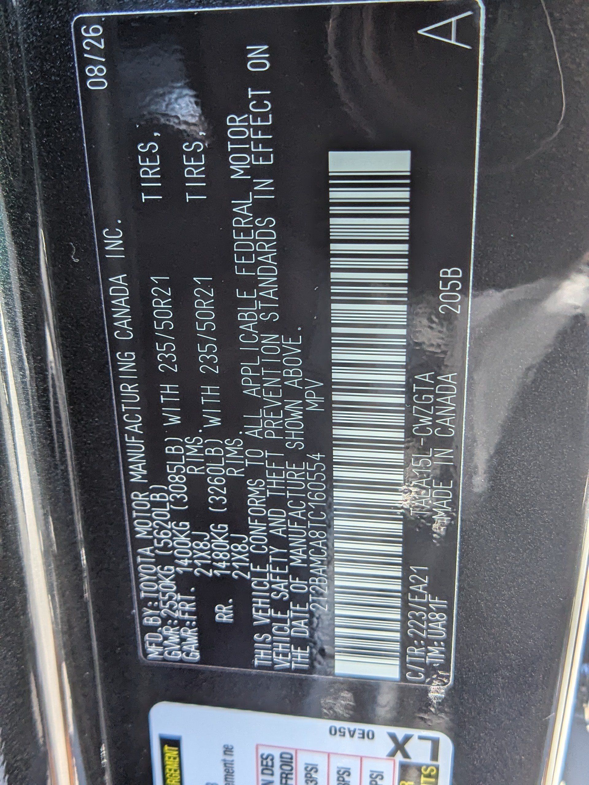 New 2026 Lexus RX 350 Premium w/ Convenience Package AWD/4WD image 16