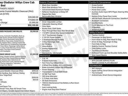 New 2026 Jeep Gladiator Willys image 6