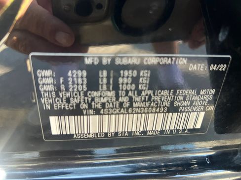 Used 2022 Subaru Impreza 2.0i Sport AWD/4WD image 31
