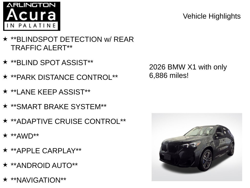 Used 2026 BMW X1 M35i AWD/4WD image 8