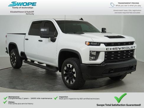 Used 2020 Chevrolet Silverado 2500 Custom w/ Custom Value Package AWD/4WD image 1