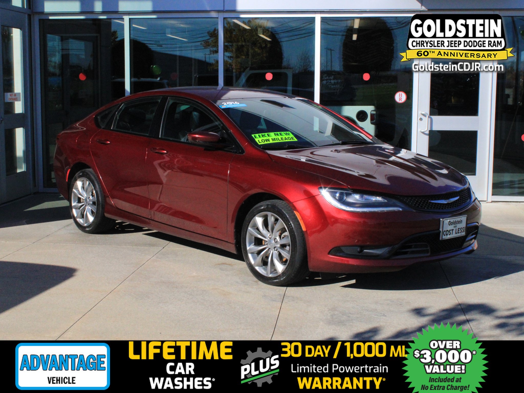 Used 2016 Chrysler 200 S w/ Comfort Group FWD image 1