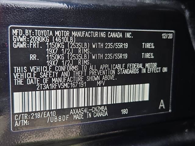 Used 2021 Toyota RAV4 XLE Premium AWD/4WD image 24