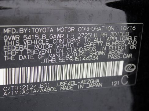 Used 2017 Lexus LS 460 w/ Comfort Package RWD image 89
