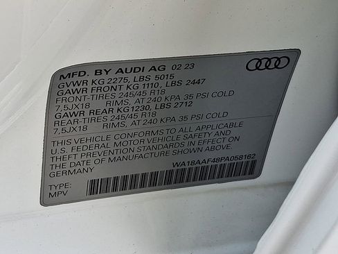 Certified 2023 Audi A4 2.0T allroad Premium Plus w/ Premium Plus Package AWD/4WD image 30
