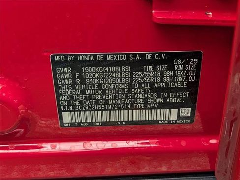 New 2026 Honda HR-V Sport image 19