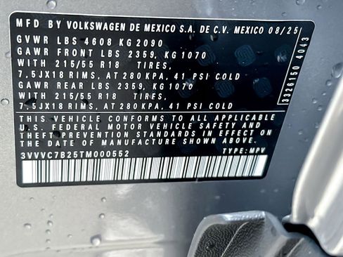 New 2026 Volkswagen Taos SE image 26