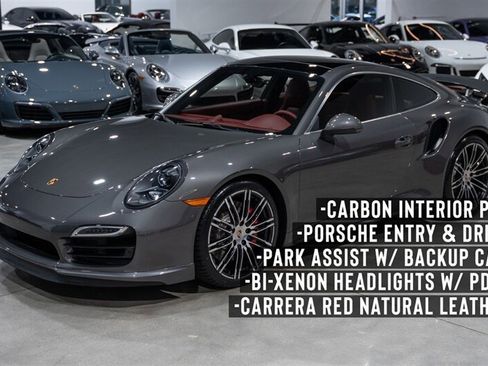 Used 2014 Porsche 911 Turbo w/ Sport Chrono Package AWD/4WD image 2