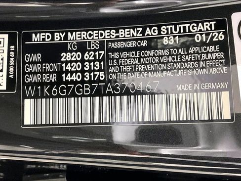 New 2026 Mercedes-Benz S 580 4MATIC Sedan image 12