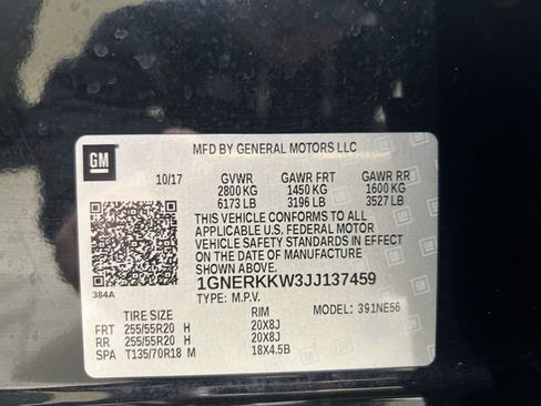 Used 2018 Chevrolet Traverse Premier w/ Driver Confidence II Package image 30